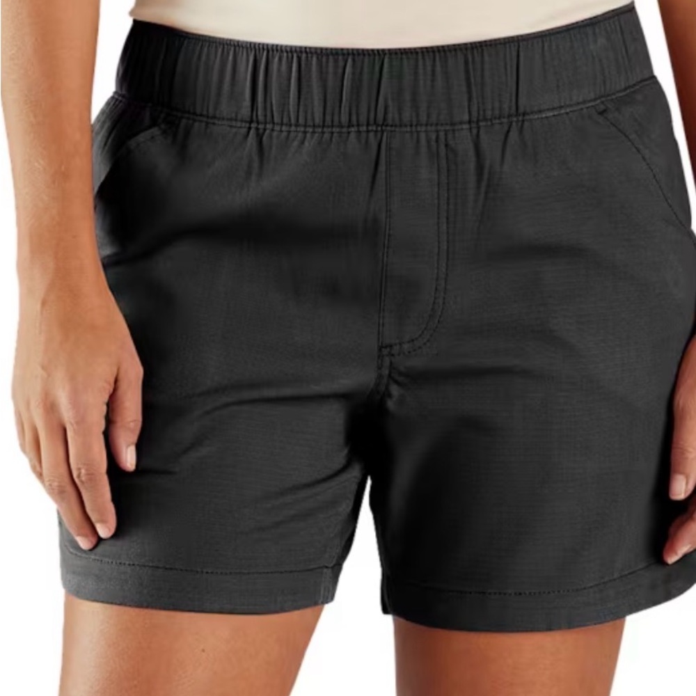 Womens Carhartt Force Relaxed Work Shorts Lot of 2